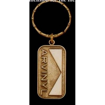 Die Struck Key Ring - 1 1/4"