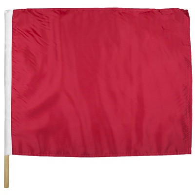 24" x 30" Stop Polyester Auto Racing Flag