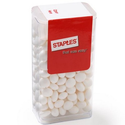 Medium Flip Top Candy Dispensers - White Mints