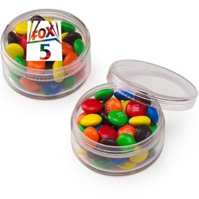 Round Container w/ M&M's® (1.3 Oz.)