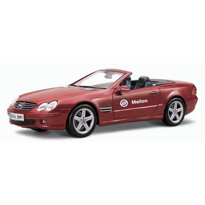 9" Mercedes-benz® Sl Convertible Die Cast Replica Vehicle