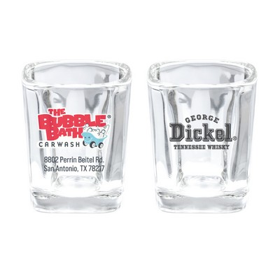 Square Shaped 1.5 Oz. Shot Glass