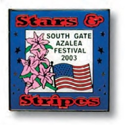 Die Struck Soft Enamel Lapel Pin (7/8")