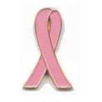 Birth Parents Breast Cancer Awareness Ribbon Lapel Pin