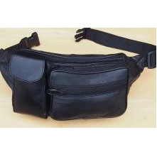 Leather Waist Pouch w/Cell Phone Cover