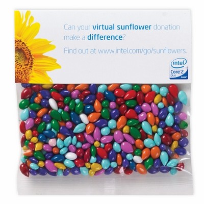 Chocolate Sunflower Seeds (Gemmies®) in Header Bag (2 Oz.)