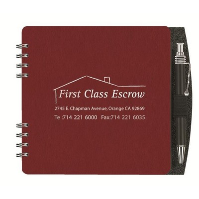 5" Classic Square Journal w/50 Sheets & Pen