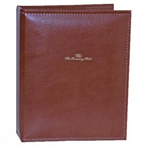 Councilman Sr. Bonded Leather 1/2" Ring Binder w/ Horizontal Pocket