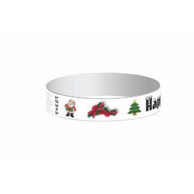 Custom Printed Mixed Color Tyvek Wristband (3/4")