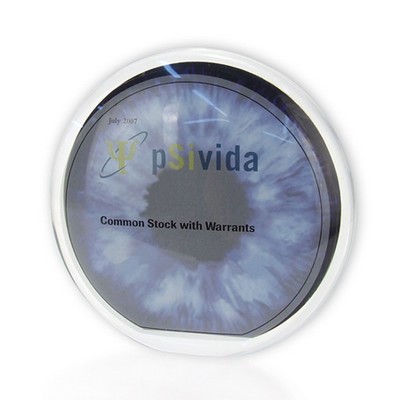 Circle Embedment/Award/Paperweight (5" Diameter)