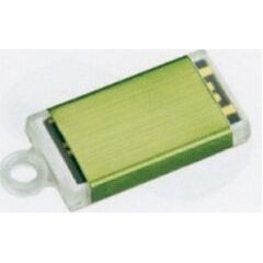 Mini Retractable USB Drive - Green