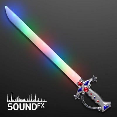 LED Swashbuckler Pirate Sword - BLANK