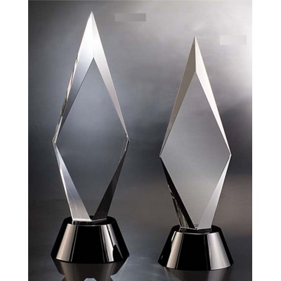 Tarana Optic Crystal Award (4¼"x13")