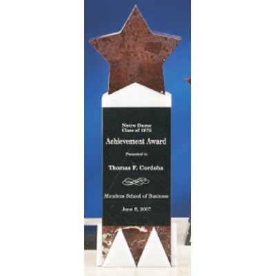 13" Genuine Marble Super Star Award