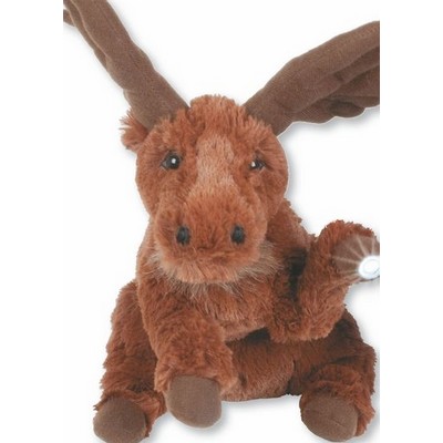 Baby Moose Flashlight Posable Stuffed Animal