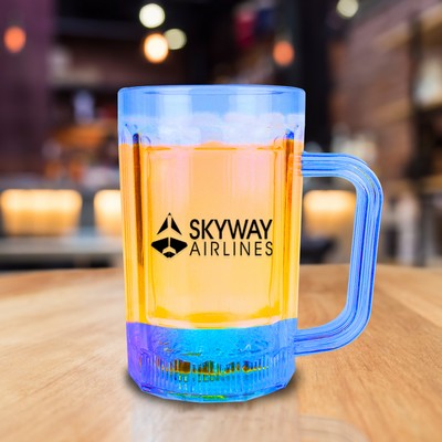 14 Oz. Pad Printed Light Up Beer Mug