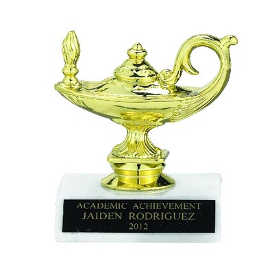 3½" Lamp of Learning Academic Trophy