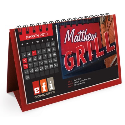 Flip Calendar w/Name Personalization (Short)