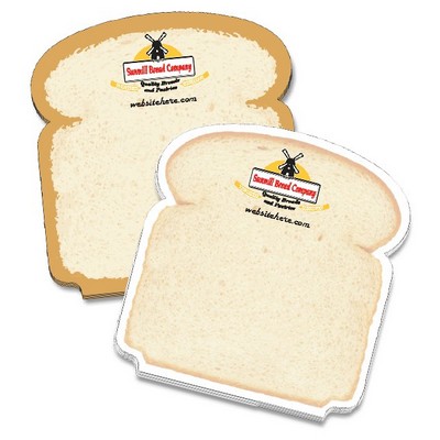 Adhesive Note Shape - Bread Slice (4x4.25) - 50 Sheets