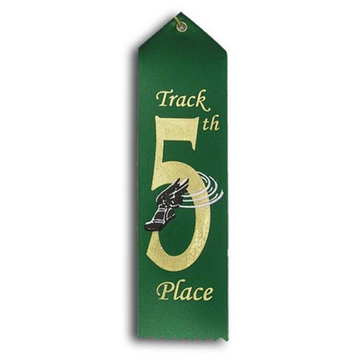 Stock Track Event Ribbon - 5th Place