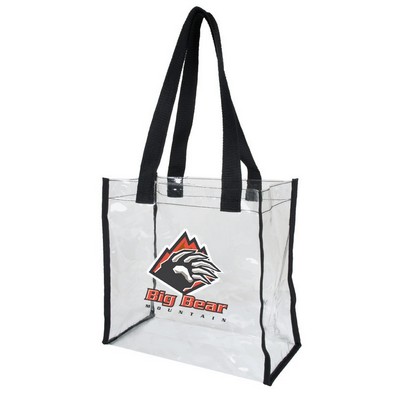 Clear Stadium Tote Bag