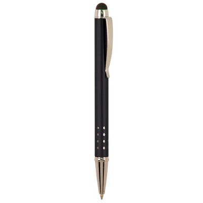 Ball Point Pen/Stylus - Gloss Black - Black Ink