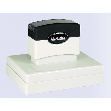 MaxLight Pre-Inked Stamp (2 5/8"x3 5/8")