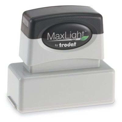 MaxLight™ Pre Inked Rectangle Stamp (5/8" x 1 7/8")