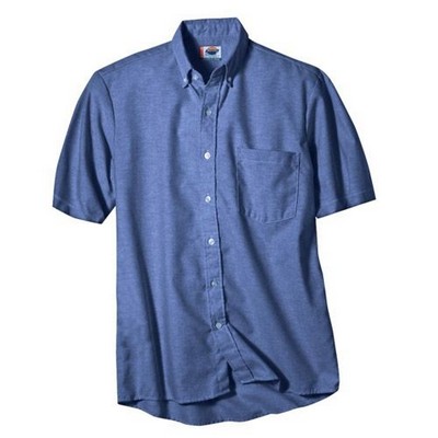 Dickies® Button Down Short Sleeve Oxford Shirt