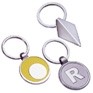 Stock Key Chain w/Circular Yellow Charm