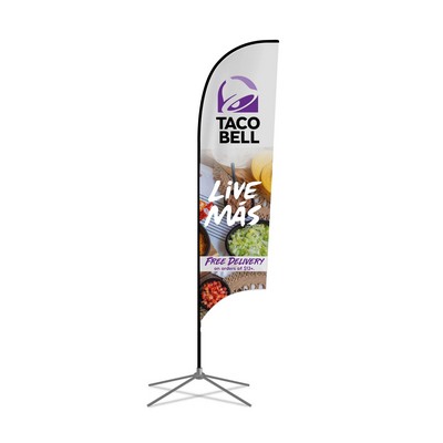 Feather Flag Banner Double Sided Sleeve (17ft)