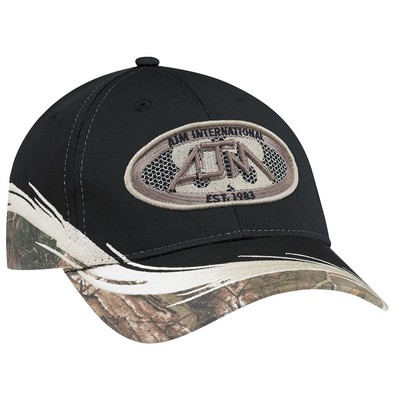 Full Fit Brushed Polycotton Camouflage Cap - Realtree®