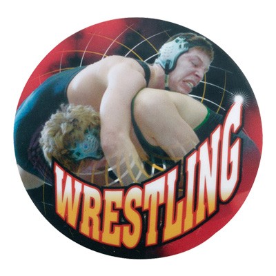 2" Wrestling Mylar Insert Disc