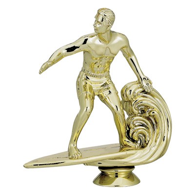 Male Surfer Trophy Figure