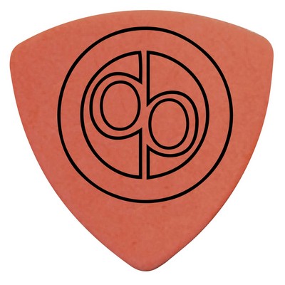 Guitar Pick - Delrex Rounded Triangle