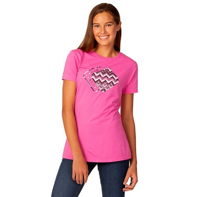 Zorrel® Ladies' London Jersey Stretch Tee Shirt