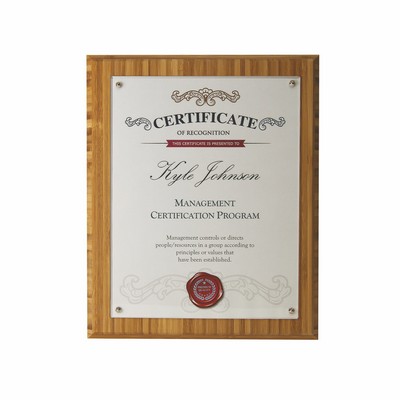 Panel Certificate Holder (10-1/2"x13")