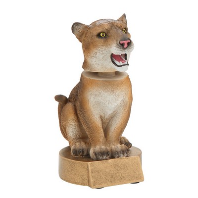 Cougar Resin Award - 6" Tall