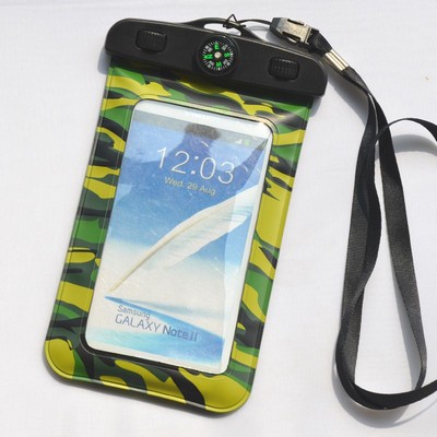 6.5'' Compass Camouflage Waterproof Smart Phone Bag