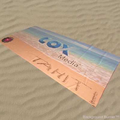 35 x 60 Silk Touch Sublimated Beach Towel - Sublimation