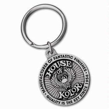 Economy Cast Pewter Key Tag w/ Tumble Finish (Up to 1 1/2" Diameter or Equivalent)