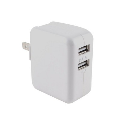 Dual Port UL Listed USB AC Adapter