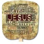 Jesus Our Saviour Stock Religious & Inspirational Fan