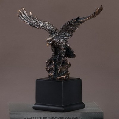 Eagle, 7.5"W x 8"H