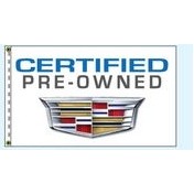 Authorized Dealer Free Flying Drape Flags (Certified Pre-Owned Cadillac®) (2.5' x 3.5')