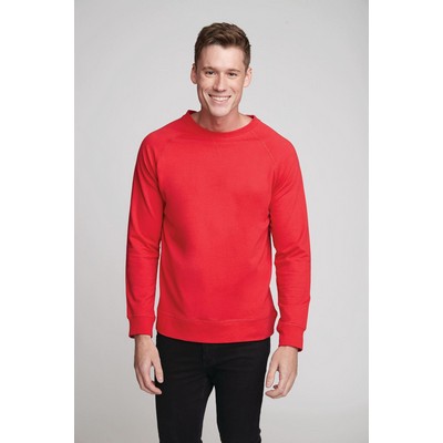 French Terry Raglan Crew Long Sleeve Shirt