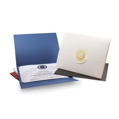 Tuck Flap Certificate Folder