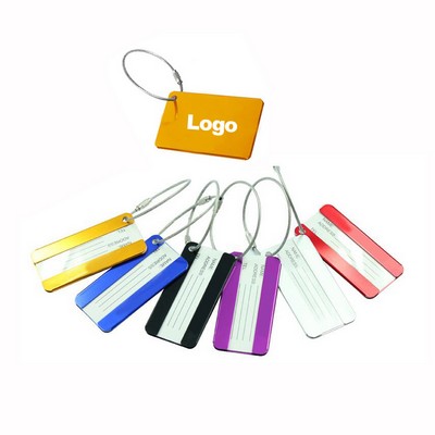 Aluminum Travel Suitcase Luggage Tags