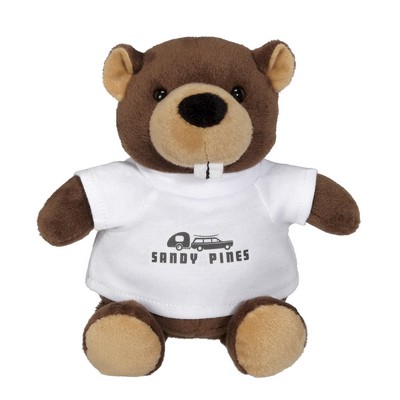 6" Mini Me Bizzie Beaver w/Shirt