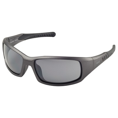 Free Ride Premium Metallic Frame/Gray Flash Mirror Lens